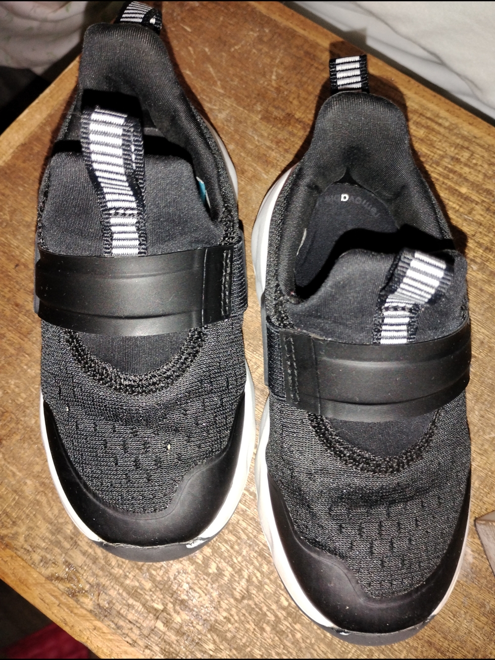 Toddler BoysSlip-On Athletic Sneakers - Black